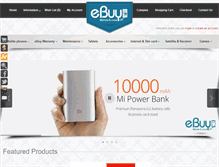 Tablet Screenshot of ebuyjo.com